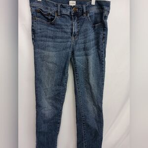 2/$30 J.‎ Crew Blue Skinny Jeans Classic Denim Style (#1,417)